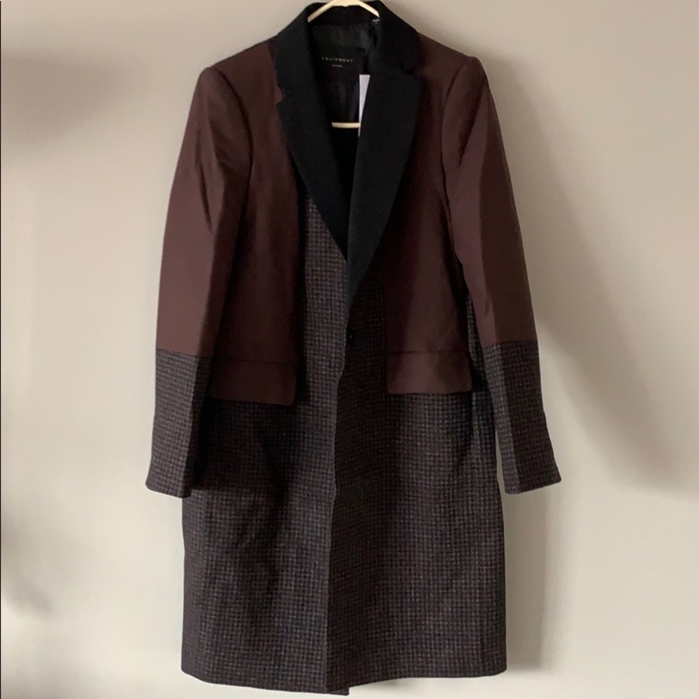 NWT Equipment Blocked Aristide Coat - Picture 2 of 6